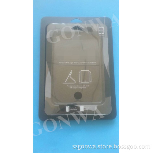 Pet/PS for iPad Mini/Air Printing Plastic Box with Black Tray